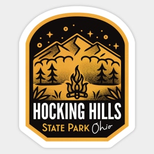 Hocking Hills State Park Ohio Sticker